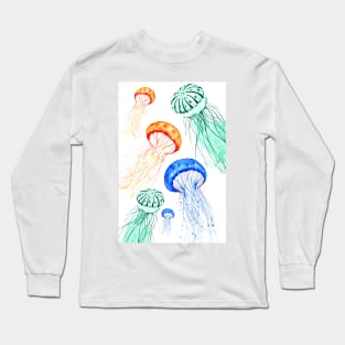 jelly fishes Long Sleeve T-Shirt